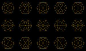 K6의 15개의 완전 매칭