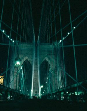 브루클린 다리, 영화의 1인칭 시점으로 본 모습