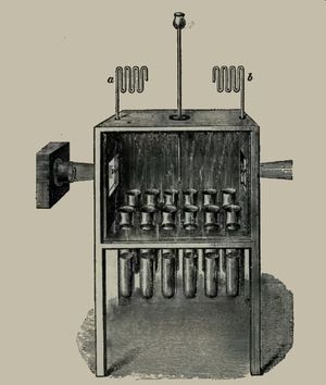 광학적으로 순수한 공기에서 브로스 보존을 위한 틴들의 설치.