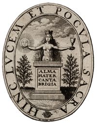 바츨라프 홀라르(Wenceslaus Hollar)가 디자인한 케임브리지 대학교 출판부의 상징