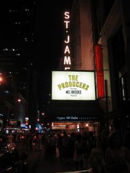 브로드웨이에서 공연된 프로듀서스