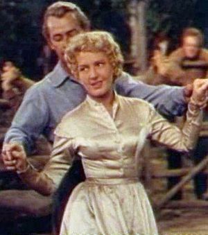 영화 셰인(1953)에서 앨런 래드와 함께