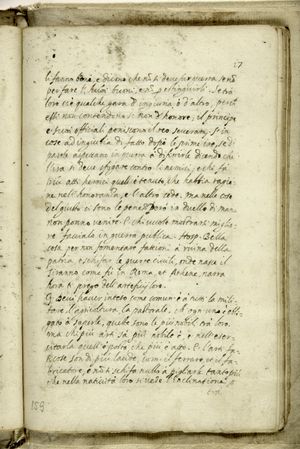 1602년 필사본 페이지 (트렌토)