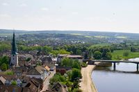 홀츠민덴 구시가지와 구시가지의 다리