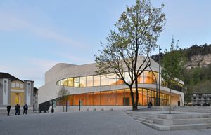 펠트키르히 역사 지구에 있는 개조된 몬포르트하우스