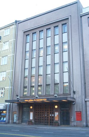 헬싱키 중부에 있는 시벨리우스 아카데미.