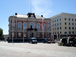 해멘린나 시청. 1888년 완공, 건축가 칼 알프레드 카벤 설계.