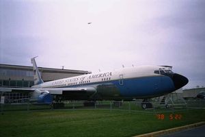 워싱턴주 시애틀의 더 뮤지엄 오브 플라이트에 전시된 VC-137B SAM 970