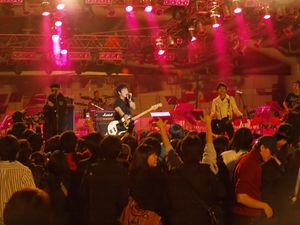 한국 대학 축제의 연예인 초청 공연은 논란의 대상이다.