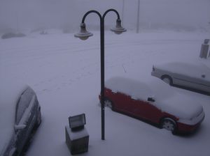 2007년 1월 페냐스 다 사우데의 눈보라.