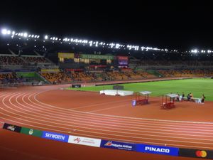 뉴 클라크 시티 육상 경기장은 뉴 클라크 시티 스포츠 허브의 경기장으로, 육상 경기와 폐막식이 열렸다.