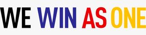 "We Win as One", 2019년 동남아시아 경기대회의 공식 슬로건.
