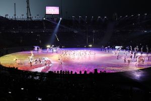 '평화의 땅' 공연 모습