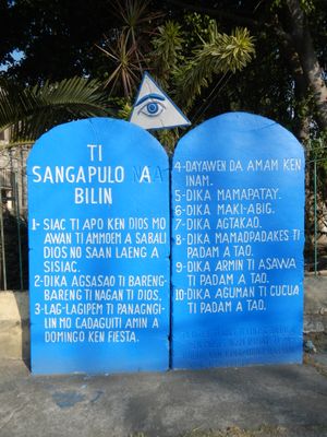 일로카노어로 된 십계명