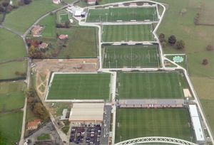 2019년 레사마 훈련장의 항공 사진