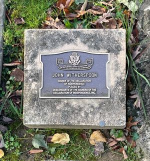 위더스푼의 프린스턴 묘지 묘