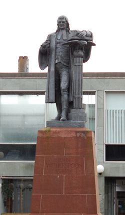 존 위더스푼 동상, 스코틀랜드 페이즐리, 알렉산더 스토다트