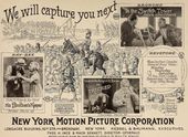 뉴욕 모션 픽처 컴퍼니}}의 광고.(1915년)