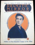  표지의 하야카와 셋슈 (1917년 9월 8일 『Dramatic Mirror』지)