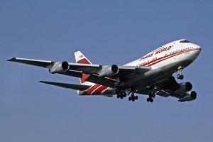 1983년 히스로 공항에서 운행 중인 TWA 보잉 747SP