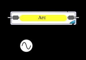 고압 나트륨 램프의 다이어그램