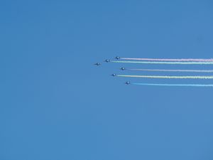 블루 임펄스의 곡예비행