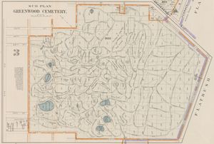 1899년 묘지 지도