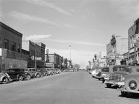1940년대의 래러미 중심가