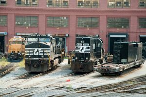 알투나 공장의 주니아타 정비창