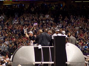 롬바르디 트로피 수여식.