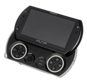 피아노 블랙 PSP Go (열림)