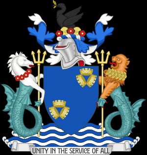 전 머지사이드 주 의회의 문장