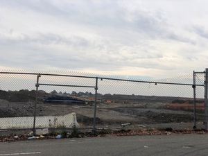 2018년 1월, 캔들스틱 파크의 이전 부지.