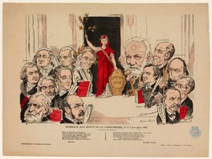 자유사상가들의 죽음에 대한 헌사, 1881.