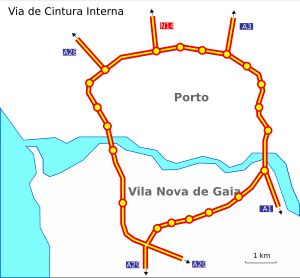 포르투 내부 순환 고속도로(VCI, A20)