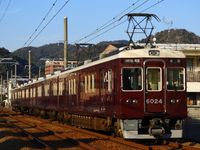 미노오선용 6024F(2021년 2월 5일 마키오치역 - 미노오역 간)