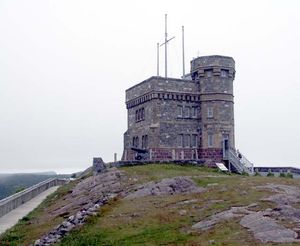 캐벗 타워가 솟아있는현재의 시그널힐