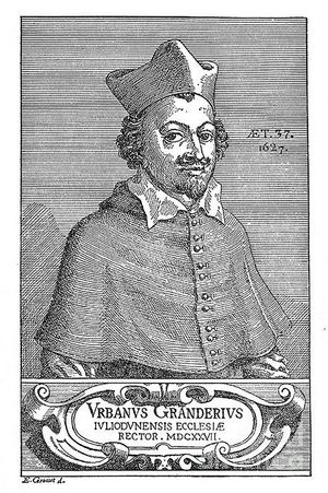 위르뱅 그랑디에, "루덩의 악마들"의 주인공의 모델