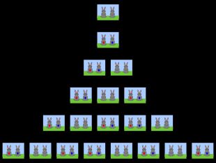 피보나치에 의한 토끼 쌍의 증식 문제