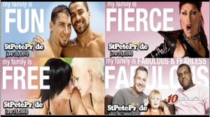 클리어 채널 아웃도어가 거부한 왼쪽의 두 이미지