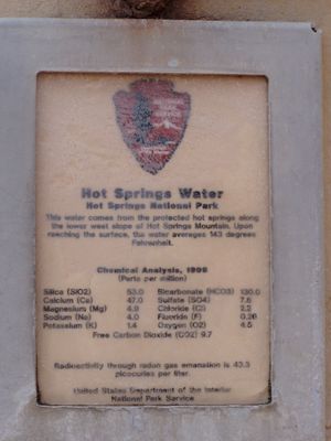 수질 성분 표지