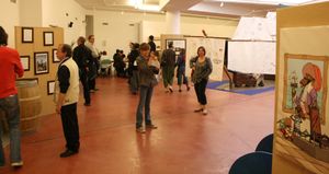 2008년 제13회 아미앵 만화 페스티벌의 전경.