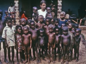 1960년대 후반의 나이지리아 고아원