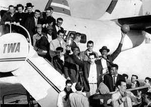 1954-55 USF NCAA 챔피언십 농구팀