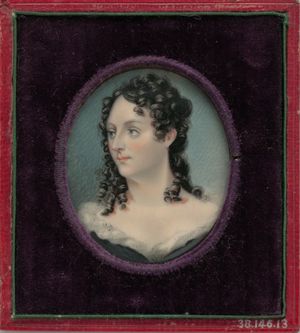 조지 캐틀린이 그린 클라라 바틀렛 그레고리의 초상화, 현재 메트로폴리탄 미술관 소장