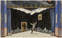 페트루슈카의 방 (알렉상드르 베누아 그림, 1911년)