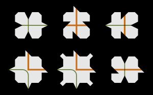 로빈슨의 6가지 원형 타일