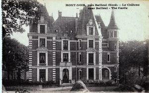 마르그리트가 아버지, 할머니와 함께 살았던 몽 누아르 저택