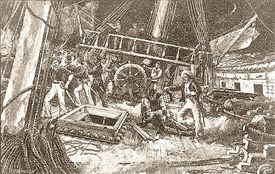 President호에 부상당한 디케이터