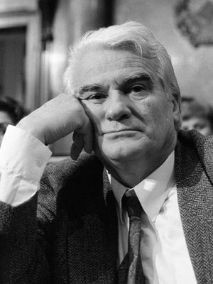 Dragoljub Mićunović in the National Assembly of Serbia in the 1990s